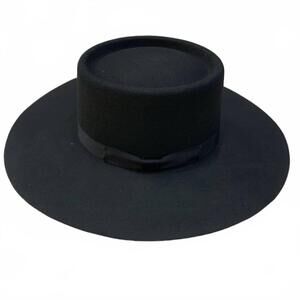 NEW DALLAS HATS men's gambler felt hat in black
